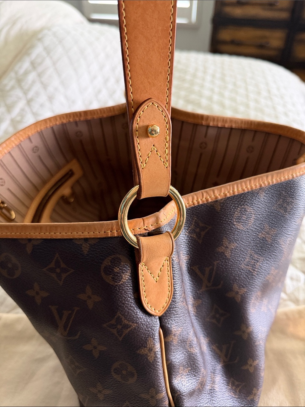 Louis Vuitton Delightful MM Monogram Hobo Bag - Picture 4 of 7
